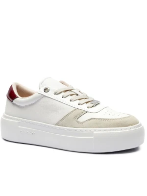 Calvin Klein Skórzane sneakersy | zamsz
