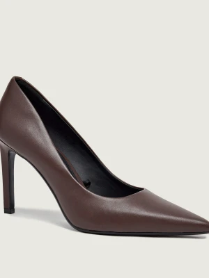 Calvin Klein Skórzane szpilki ESS STILETTO 90