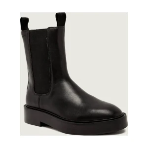 Calvin Klein Skórzane sztyblety CHELSEA