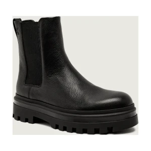 Calvin Klein Skórzane sztyblety LUGGED CHELSEA