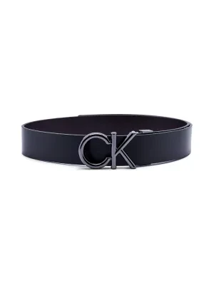 Calvin Klein Skórzany dwustronny pasek