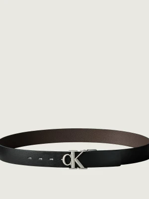 Calvin Klein Skórzany dwustronny pasek