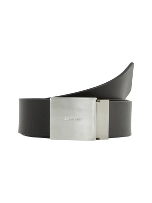Calvin Klein Skórzany pasek czarny