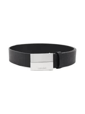 Calvin Klein Skórzany pasek ADJ 2 FINISH PLAQUE PB 35MM