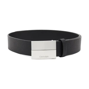 Calvin Klein Skórzany pasek ADJ 2 FINISH PLAQUE PB 35MM