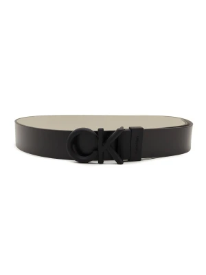 Calvin Klein Skórzany pasek ADJ/REV CK RUBBER BOMBE 35MM