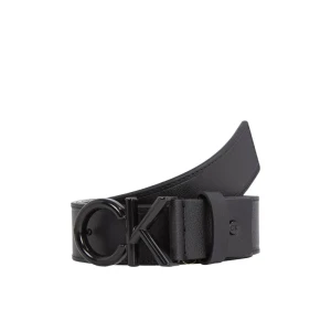 Calvin Klein Skórzany pasek METAL BOMBE
