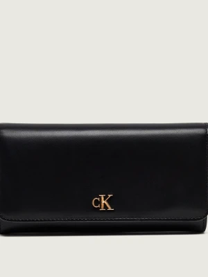 Calvin Klein Skórzany portfel czarny