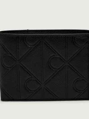 Calvin Klein Skórzany portfel czarny