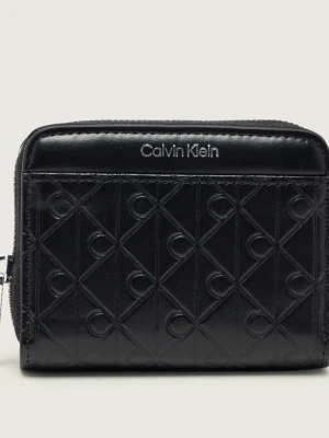 Calvin Klein Skórzany portfel czarny
