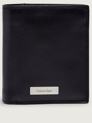 Calvin Klein Skórzany portfel czarny