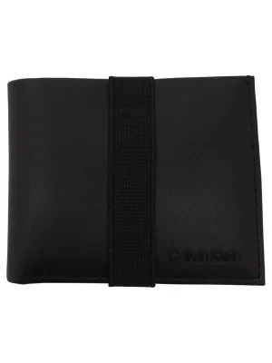 Calvin Klein Skórzany portfel CK SPW TECH BIFOLD 6CC W/BILL