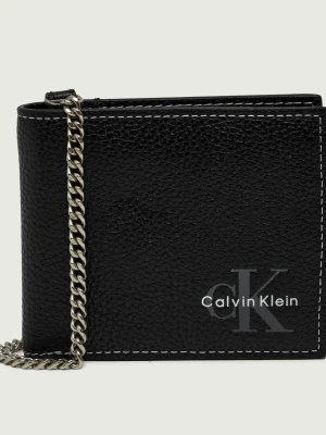 Calvin Klein Skórzany portfel czarny