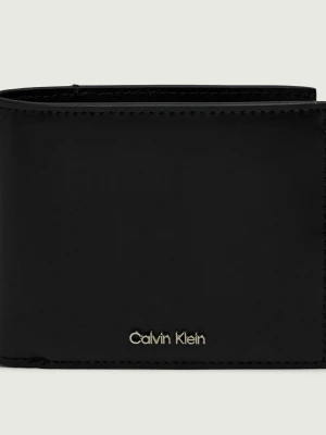 Calvin Klein Skórzany portfel czarny