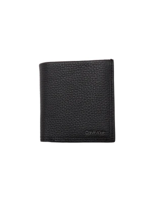 Calvin Klein Skórzany portfel MINIMALISM TRIFOLD 6CC W/COIN