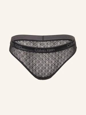 Calvin Klein Slipy Icon Lace Metallic schwarz