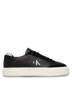 Calvin Klein Sneakersy Basket Cups Lup Wt Lth Su HW0HW02984 Czarny