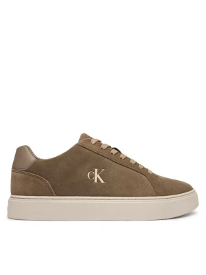 Calvin Klein Sneakersy Classic Cupsole Laceup Su YM0YM01434 Beżowy