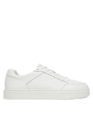 Calvin Klein Sneakersy Clean Cup Low Laceup Mono HM0HM01899 Biały