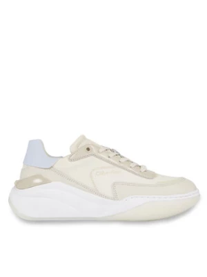 Calvin Klein Sneakersy Cloud Wedge Lace Up HW0HW01647 Beżowy