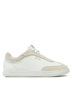 Calvin Klein Sneakersy Cupsole Lace Up - Lth Sue Mix HW0HW02435 Beżowy