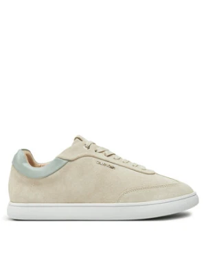 Calvin Klein Sneakersy Cupsole Lace Up - Sue HW0HW02436 Beżowy