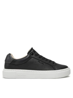 Calvin Klein Sneakersy Cupsole Lace Up W/Ml HW0HW02288 Czarny