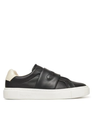 Calvin Klein Sneakersy Cupsole Slip On - He Nappa HW0HW02471 Czarny