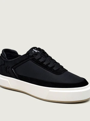 Calvin Klein Sneakersy CUPSOLE | zamsz czarny