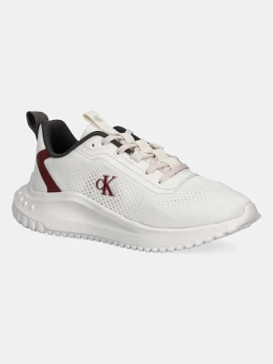 Calvin Klein sneakersy EVA RUNNER DRAWSTRING MIX MG damskie kolor beżowy YW0YW01992