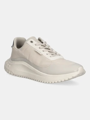 Calvin Klein sneakersy EVA RUNNER LACE UP MAT MIX damskie kolor beżowy YW0YW02016