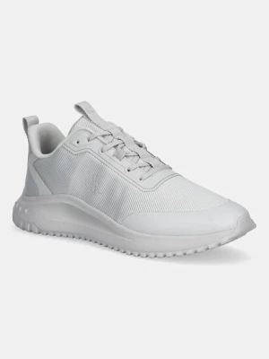 Calvin Klein sneakersy EVA RUNNER LACE UP MAT MIX męskie kolor szary YM0YM01442