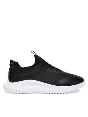 Calvin Klein Sneakersy Eva Runner Laceup Sock Mat Mix YM0YM01443 Czarny