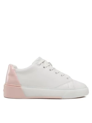 Calvin Klein Sneakersy Heel Counter Cupsole Lace Up HW0HW01378 Biały
