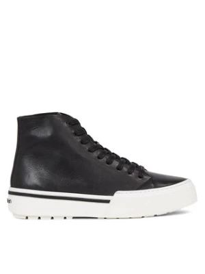 Calvin Klein Sneakersy High Top Lace Up HM0HM01165 Czarny