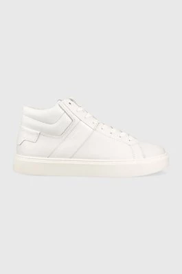 Calvin Klein sneakersy HIGH TOP LACE UP LTH kolor biały HM0HM01057