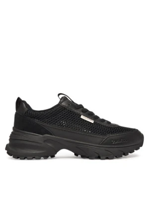 Calvin Klein Sneakersy Hike Runner Lup Lin Mesh HW0HW03000 Czarny