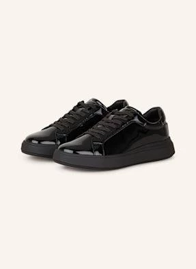 Calvin Klein Sneakersy Lakierowane schwarz