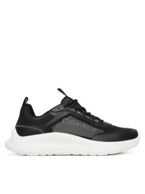 Calvin Klein Sneakersy Light Eva Run Lup Transp Ripst HW0HW02998 Czarny