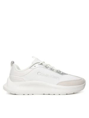 Calvin Klein Sneakersy Light Eva Runner Nyl-Sue HW0HW03149 Biały