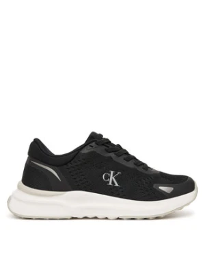 Calvin Klein Sneakersy Low Cut Lace-Up V3X9-83311-1903 S Czarny