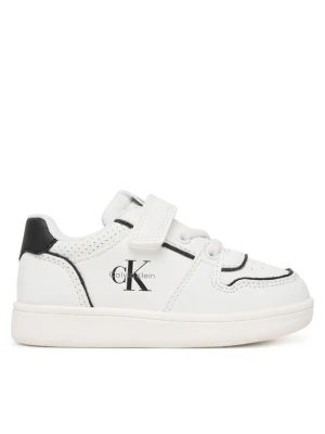 Calvin Klein Sneakersy Low Cut Lace-Up / Velcro V1X9-83278-1355 M Biały