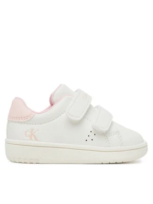 Calvin Klein Sneakersy Low Cut Velcro Sneaker V1A9-83087-1355 M Biały