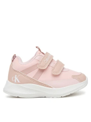 Calvin Klein Sneakersy Low Cut Velcro Sneaker V1A9-83102-1845 M Różowy