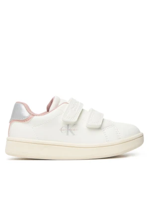 Calvin Klein Sneakersy Low Cut Velcro Sneaker V1A9-83382-1355 M Biały