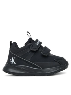 Calvin Klein Sneakersy Low Cut Velcro Sneaker V1B9-83169-1845 M Czarny