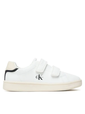 Calvin Klein Sneakersy Low Cut Velcro Sneaker V1X9-83440-1355 S Biały