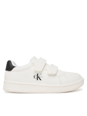 Calvin Klein Sneakersy Low Cut Velcro V1X9-83275-1355 Biały