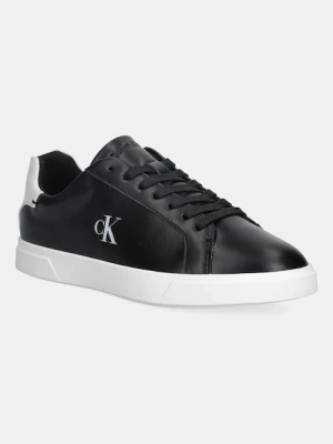 Calvin Klein sneakersy LOW PRO CUP LACEUP LTH MOIRE kolor czarny HW0HW02845