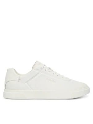 Calvin Klein Sneakersy Low Pro Cups Laceup Oxf Hf Lth HW0HW02753 Biały
